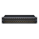 Black Lion Audio PBR-XLR-32-DSUB 32-Point Gold-Plated XLR / DB25 Patchbay