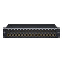 Black Lion Audio PBR-XLR-32-DSUB 32-Point Gold-Plated XLR / DB25 Patchbay