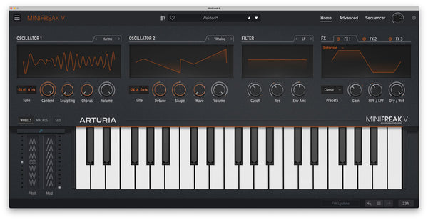 Arturia MiniFreak V Hybrid Synthesizer Plug-in (License ONLY, Instant Delivery)
