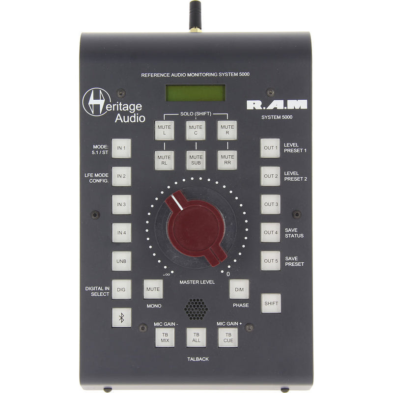 Heritage Audio RAMSYSTEM5000 5.1 Rackmount Monitoring System