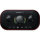 Focusrite VOCASTER-TWO-STUDIO Podcast Bundle With Vocaster Two Audio Interface, Microphone and Headphones