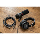 Focusrite Vocaster Broadcast Kit - Broadcast Quality Dynamic Microphone, Closed-Back Headphones, and XLR Cable for Podcast Recording