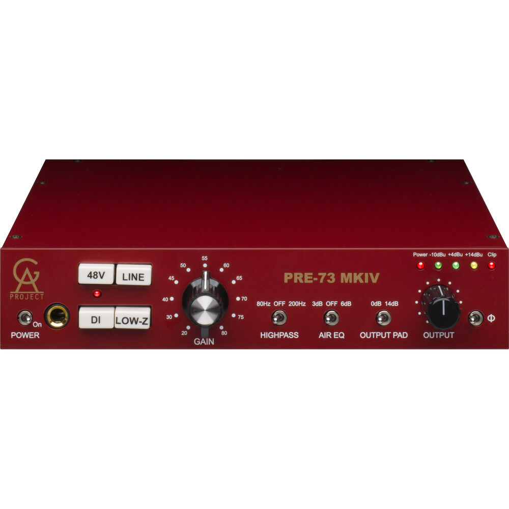 Golden Age Project PRE73MK4 Pre-73 MKIV Mic/Line/Instrument Preamplifi