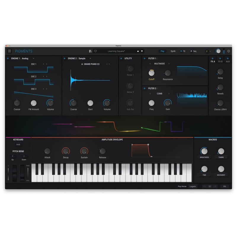 Arturia Pigments 4 Software Synthesizer (License ONLY, Instant Delivery)