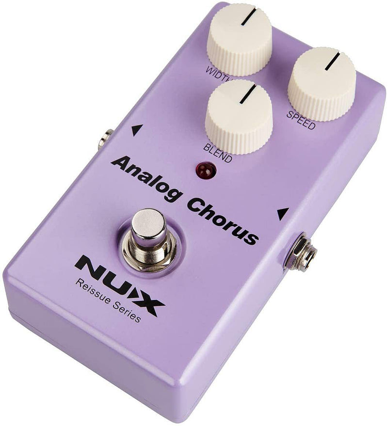 NUX Vintage Analog Chorus Pedal True Bypass Switching