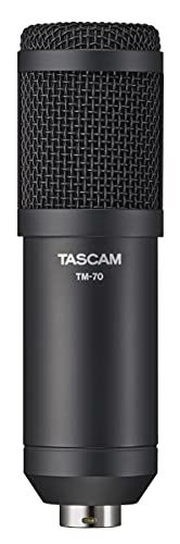 Tascam TM-70 Dynamic Microphone for Broadcast Streaming