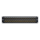 Black Lion Audio PBR-XLR-32-DSUB 32-Point Gold-Plated XLR / DB25 Patchbay