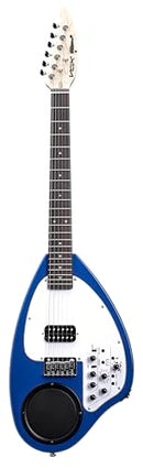 Vox Limited Edition Electric Guitar With Built In Speaker, Blue Metallic (APC1)