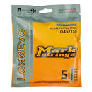 DV Mark Longevo Series - Electric Bass Strings Set of 5,  Medium Gauge (45-130) - Nickel Plated Steel Bass Guitar Strings, Long Scale