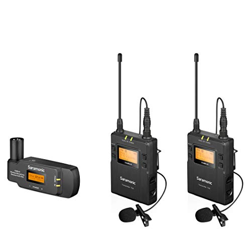Saramonic UWMIC9-KIT8 UHF Wireless Lavalier Microphone System (Kit 8)
