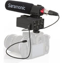 Saramonic MIXMIC Shotgun Microphone With Integrated 2-channel Audio Adaptor