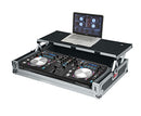Gator GTOUR-DSPUNICNTLC Small Sized DJ Controller Case with Laptop Shelf