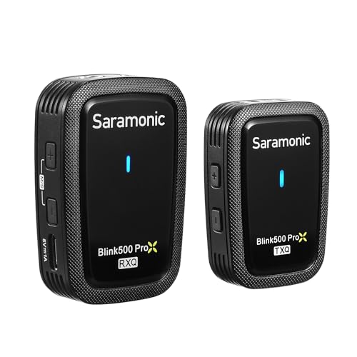 Saramonic BLINK500-PROX-Q10 2.4GHz Dual Channel Wireless Microphone System (3.5mm)