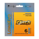 DV Mark Longevo Series - Electric Guitar 6 Strings Set,  Medium Gauge (10-46) - Nickel Plated Steel, Nano-Film Shielded Strings