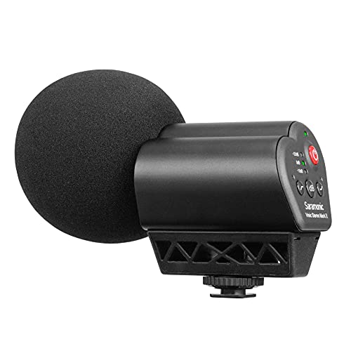 Saramonic VMIC-STEREO-MARKII Upgrded Stereo condenser Mic for DSLR Cameras