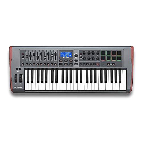 Novation Impulse 49 USB Midi Controller Keyboard, 49 Keys