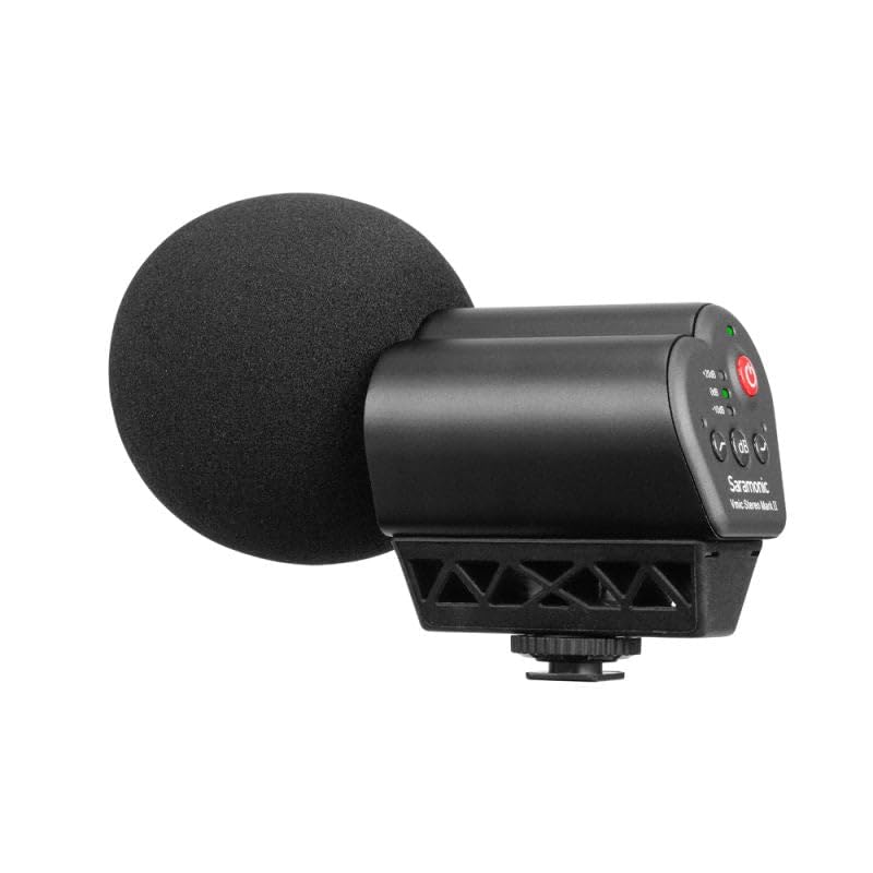 Saramonic VMIC-STEREO-MARKII Upgrded Stereo condenser Mic for DSLR Cameras