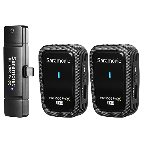 Saramonic BLINK500-PROX-Q6 2.4GHz Dual Channel Wireless Microphone System (USB-C)