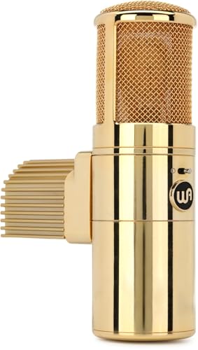 Warm Audio WA-8000 Large-diaphragm Tube Condenser Microphone - Limited-edition Gold