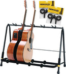 5 Piece Guitar Display Rack + 2x Extension Yoke For Rack Pack