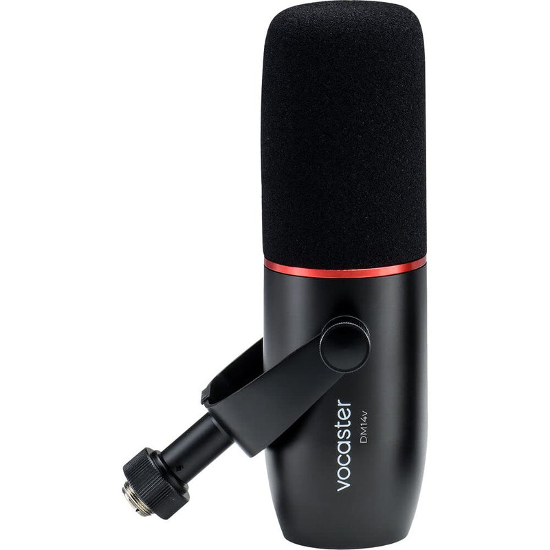 Focusrite Vocaster DM14V - Broadcast Quality Dynamic Microphone for Podcast Recording with XLR Cable