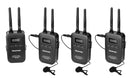 Saramonic VMICLINK5-3TX-PLUS-RX Camera-Mount Digital Wireless Microphone System 3 Bodypack Transmitters and Lavalier Mics (5.8 GHz)