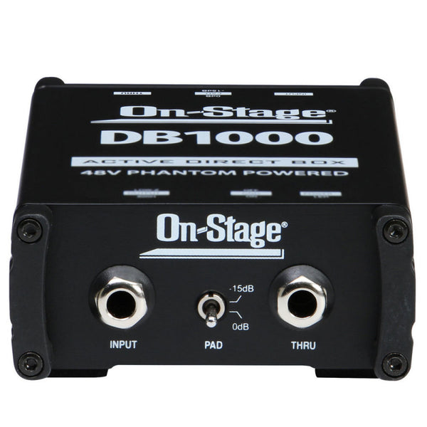 On-Stage DB1000 Active Direct Box