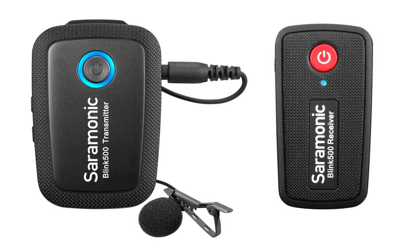 Saramonic BLINK500-B1 Clip-On Wireless Microphone System, Black