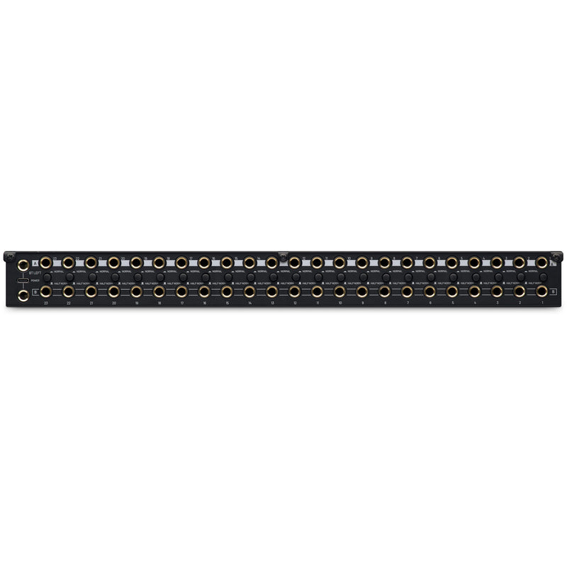 Black Lion Audio PBR-TRS-BT 46-point Patchbay with Bluetooth and 94 Gold-plated TRS Connectors