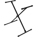 On-Stage Single-X Bullet Nose Keyboard Stand with Lok-Tight Construction