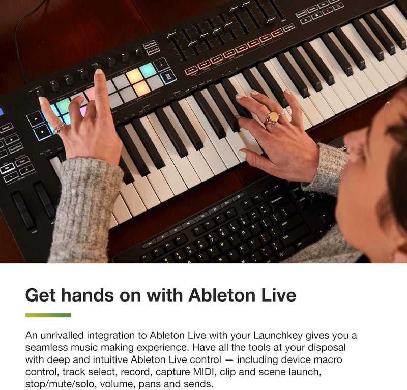 Novation Launchkey 61 [MK3] MIDI Keyboard Controller for Ableton Live