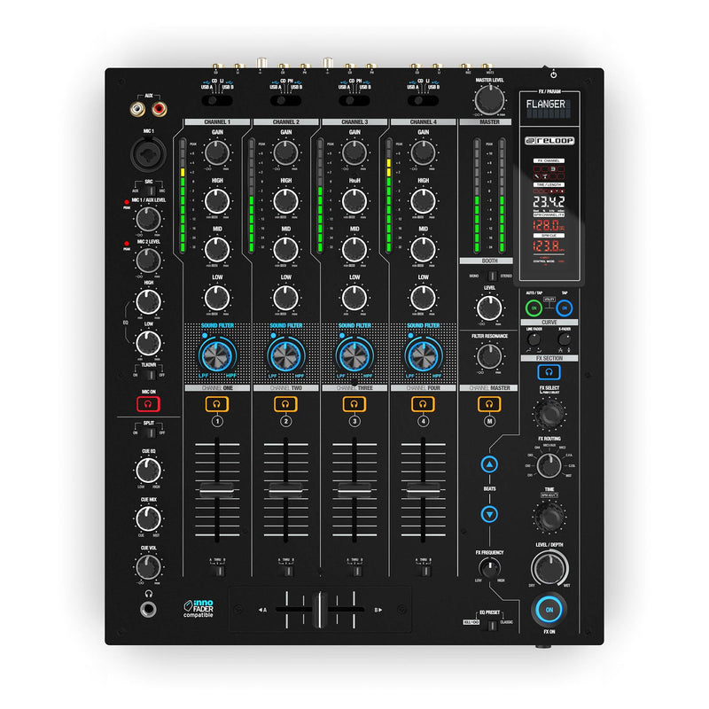 Reloop RMX-95 Digital Club Mixer with 24-Bit Dual Interface