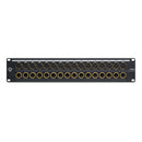 Black Lion Audio PBR-XLR-32-DSUB 32-Point Gold-Plated XLR / DB25 Patchbay