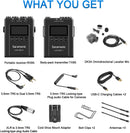 Saramonic UWMIC9SKIT1 Camera-Mount Wireless Omni Lavalier Microphone System (514 to 596 MHz)