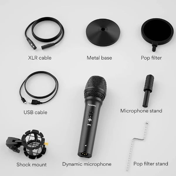 Maono AUHD300T USB / XLR Cardioid Dynamic Broadcast Microphone