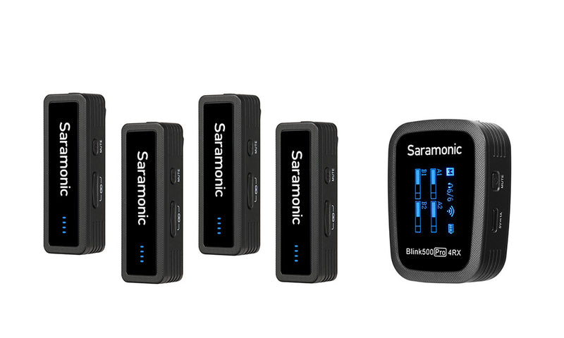 Saramonic BLINK500-PRO-B8 Four-Channel Wireless Microphone System