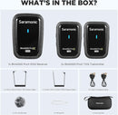 Saramonic BLINK500-PROX-Q20 2.4GHz Dual Channel Wireless Microphone System (3.5mm)