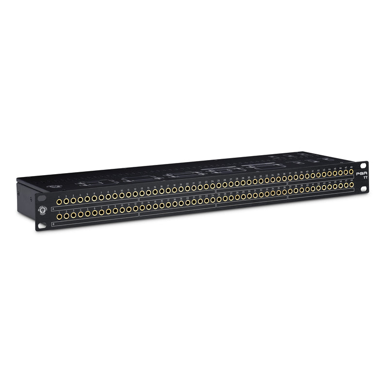 Black Lion Audio PBR-TT 96-point Patchbay with 96 Gold-plated TT Connectors