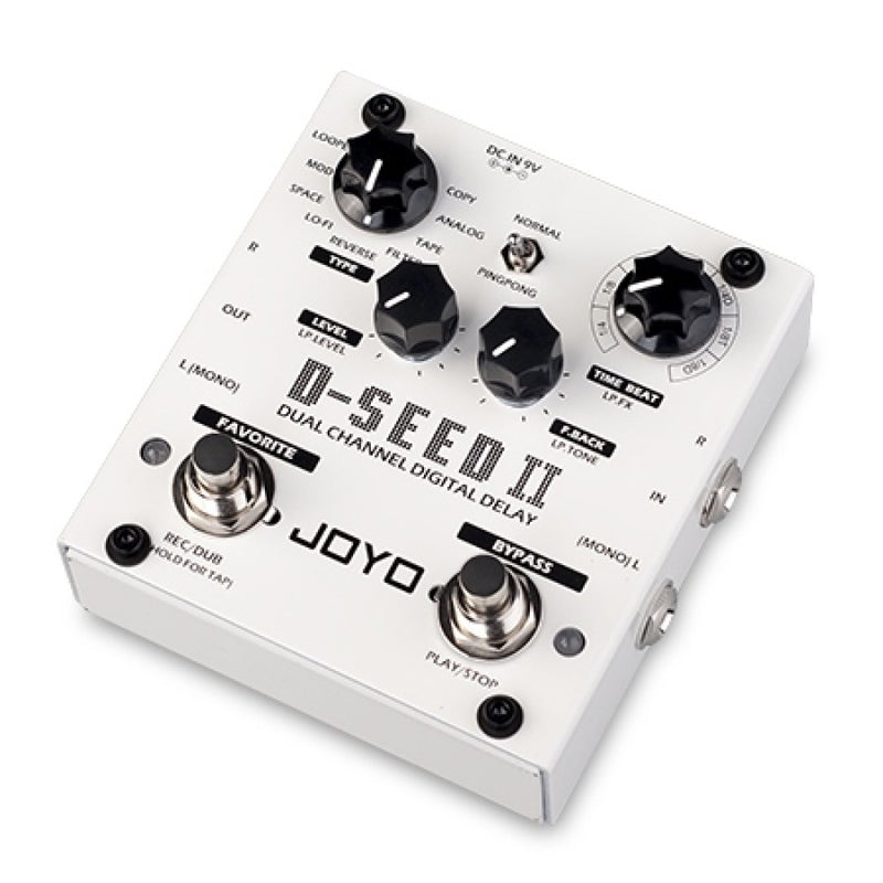 Joyo Technologies D-SEED-II Dual-Channel Delay Effect Pedal