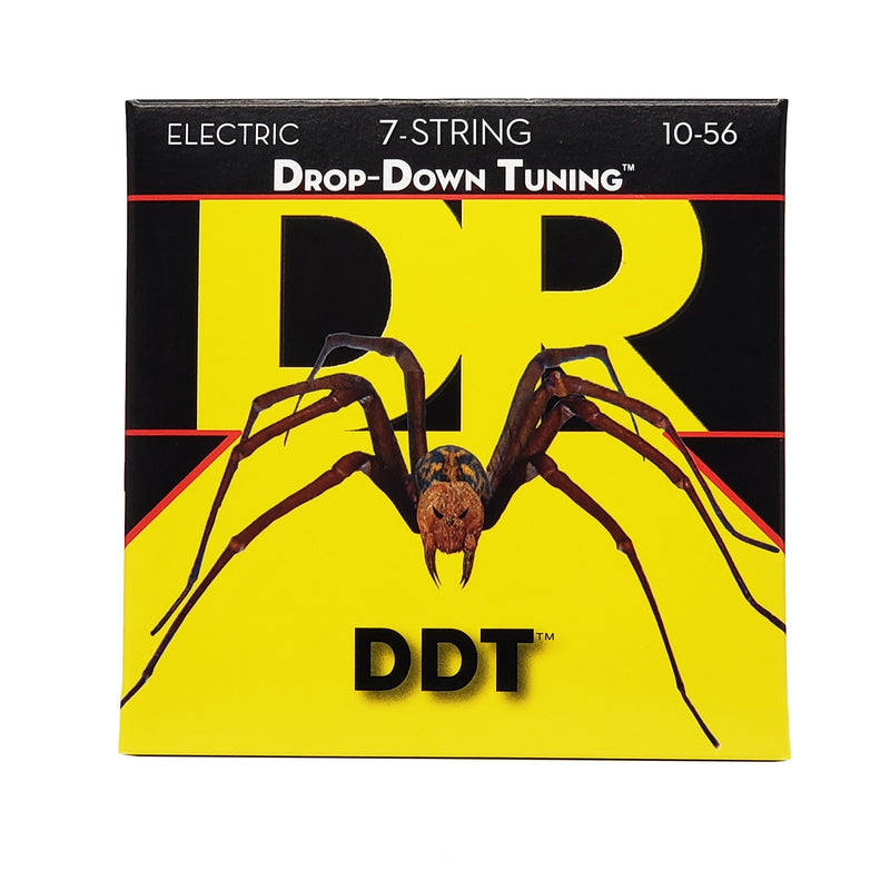 DDT Electric Guitar Strings, Medium 7-String (10-56)