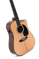 Sigma Guitars DMC-1E 1 Series Dreadnought Acoustic / Electric Guitar, Natural