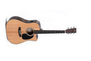 Sigma Guitars DMC-1E 1 Series Dreadnought Acoustic / Electric Guitar, Natural