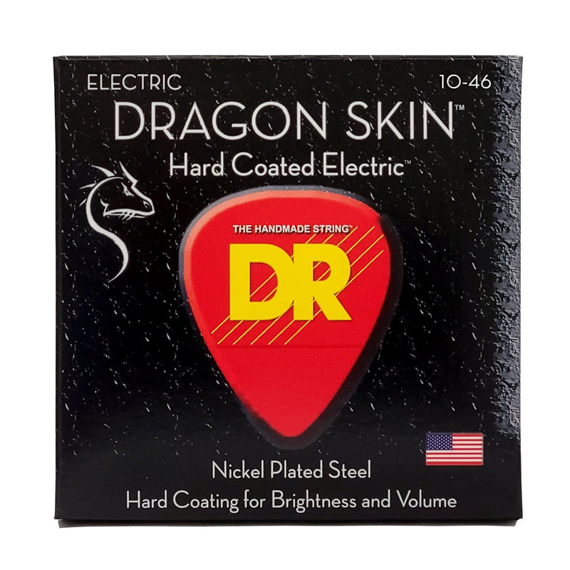 Dragon Skin Coated Electric Guitar Strings, Medium (10-46)