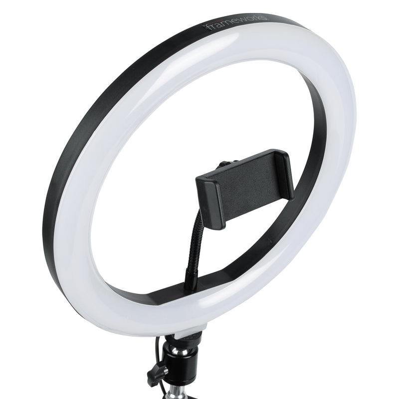Gator Frameworks GFW-RINGLIGHTTRIPD Ring Light Tripod Stand With Phone Clamp