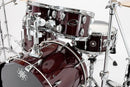 Sakae Evolved Maple Drum Kit 4pc - Red Wine