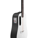 Lava Music ME Play 36” Acoustic / Electric Guitar With Gig Bag, Nightfall / Sail White