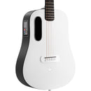 Lava Music ME Play 36” Acoustic / Electric Guitar With Gig Bag, Nightfall / Sail White