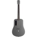 Lava Music ME 4 Carbon Fiber 36” Acoustic / Electric Guitar With Gig Bag, Space Grey