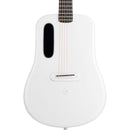 Lava Music ME 4 Carbon Fiber 36” Acoustic / Electric Guitar With Gig Bag, Space White