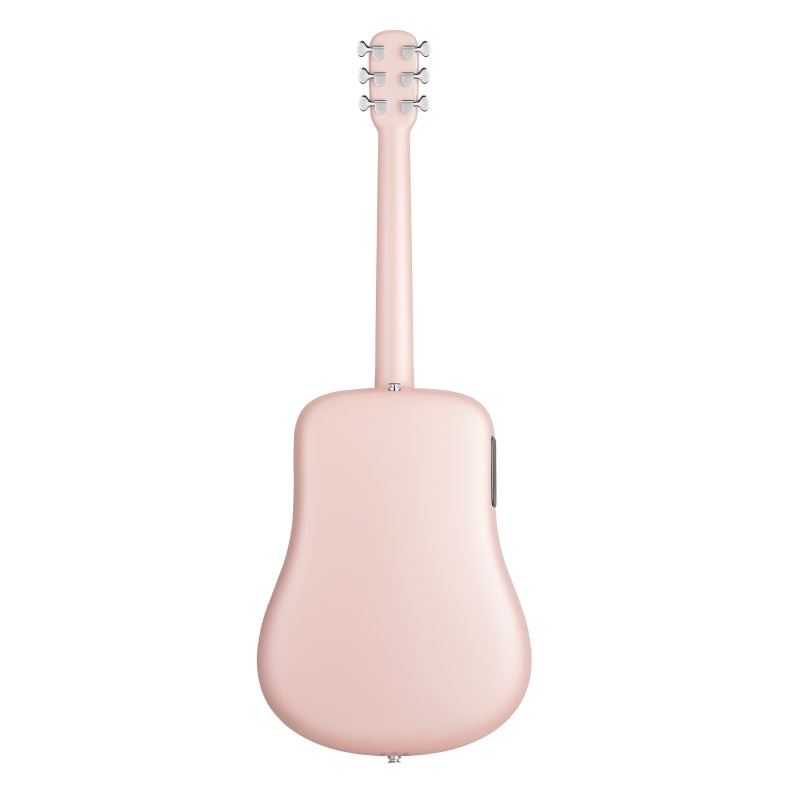 Lava Music ME 4 Carbon Fiber 36” Acoustic / Electric Guitar With Gig Bag, Pink